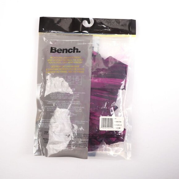 BENCH Girls' Magenta & Black Swirl Thermal Long Sleeve Shirt Winter Outdoors NEW - Picture 5 of 6